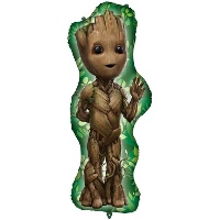 Ballon de Baby Groot de 1,00 x 0,46 m