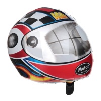Ballon en forme de casque de moto de 45 cm