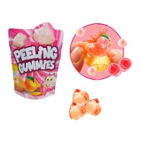 Gomme pelable à la pêche 130 gr - Peeling Gummies