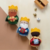 Kit d'Amigurumis - Rois Mages - Anchor