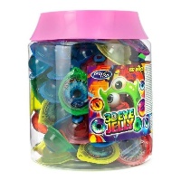 Yeux 3D en gelée de 15 gr - 100 unités