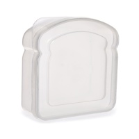 Porte-sandwich en plastique transparent