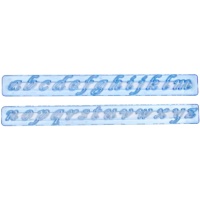 Découpeurs de lettres minuscules en italique - FMM - 2 unités
