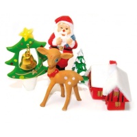 Piques avec motifs de Noël - Scrapcooking - 4 unités
