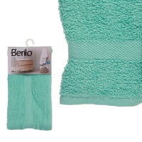 Serviette de 150 x 90 cm unie turquoise