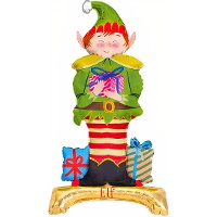 Ballon magique Elfe avec socle de 1,1 m