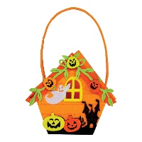 Panier maison hantée de 14 cm