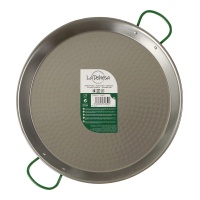 Poêle à paella de 46 cm en acier poli - La Dehesa