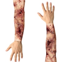 Manche de tatouages pour bras avec cicatrices