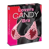 Soutien-gorge en bonbons roses 280 g - 1 unité