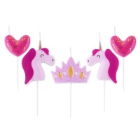 Bougies de Princess - PME - 5 unités