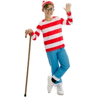 Déguisement de voyageur avec chapeau pour enfant