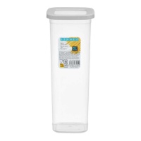 Pot de 2 L en plastique avec couvercle