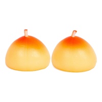Bougies en forme de seins - 2 unités