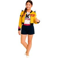 Costume de chanteuse K-Pop étoile jaune pour fille - DISPONIBLE DÉCEMBRE 2025