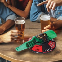 Jeu de la bouteille avec roulette