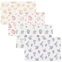 Set de table de 43 x 28 cm imprimé doux - 1 unité