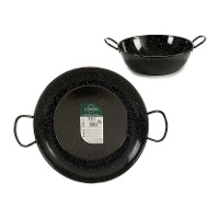 Poêle gazpachera émaillée de 36 cm avec poignées