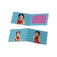 Invitations de Heidi - 6 unités