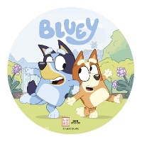 Disque comestible Bluey et Bingo - 20 cm