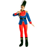 Déguisement de petite soldate élégante pour femme