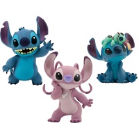 Lot de 3 figurines pour gâteau Stitch