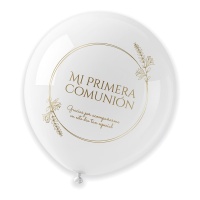Ballon de latex de Communion Blé de 90 cm - 1 unité