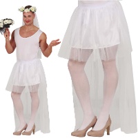 Tutu de mariée pour adulte de 80 cm