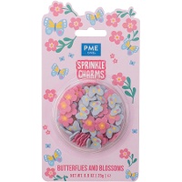 Paillettes de papillons et fleurs de 25 gr - PME