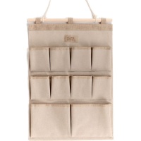 Organisateur de placard suspendu de 50 x 36 cm Organic - 10 poches