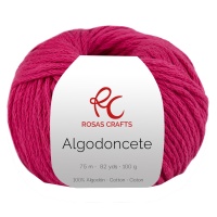 Algodoncete de 100 gr - Rosas Crafts