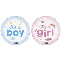 Ballon rond de Baby Shower de 46 cm - Grabo