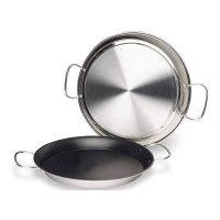 Poêle à paella en acier inoxydable de 32 cm - Lacor