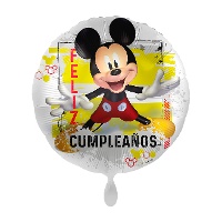 Ballon Mickey « Joyeux Anniversaire » 43 cm