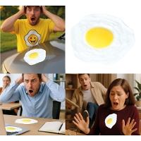 Œuf au plat factice ultra réaliste