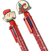 Stylo multicolore Tió de Nadal - 1 unité