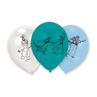 Ballons en latex Frozen 23 cm - 6 unités