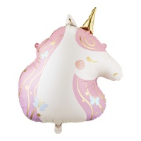Ballon licorne 61 x 52 cm