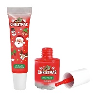 Set de vernis à ongles et de gloss pour enfants Lil Xmas