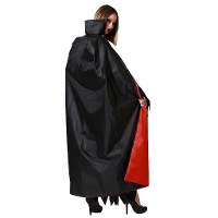 Cape réversible de vampire 143 cm pour adulte