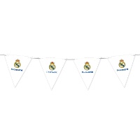 Fanion du Real Madrid blanc