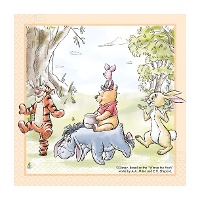 Serviettes Winnie the Pooh motif nature 16,5 x 16,5 cm - 20 unités