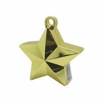 Poids coloré pour ballons en forme d'étoile de 150 g - 1 unité