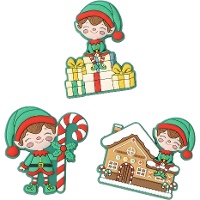Aimant lutin de Noël - 1 unité
