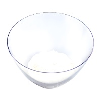 Bol transparent en polycarbonate de 28 x 17,5 cm - Decora