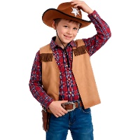 Gilet indien ou cow-boy pour garçon
