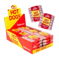Pack de 24 chewing-gums Hot Dogs