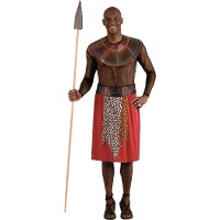 Déguisement de Massaï africain pour homme
