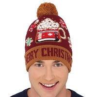 Bonnet de Noël en pain d'épice