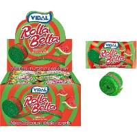 Réglisse Rolla Belta saveur pastèque acidulée - Vidal - 24 unités